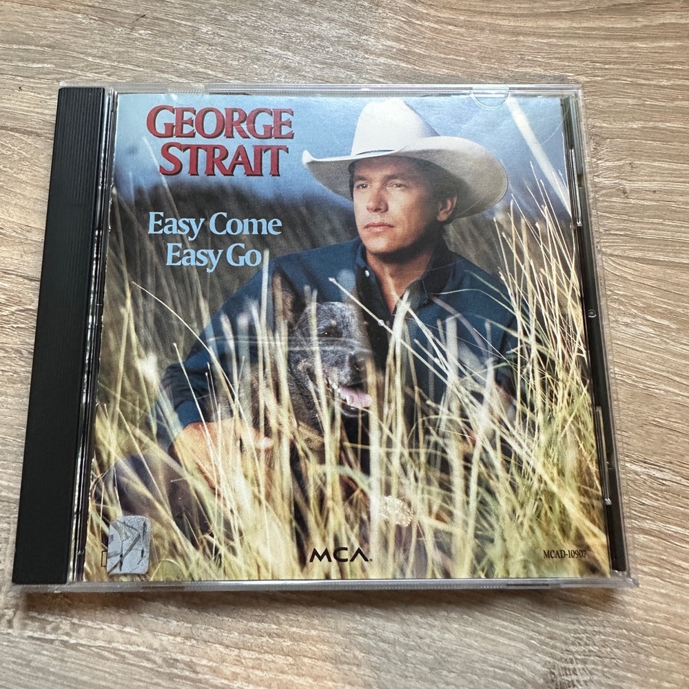George Strait Easy Come Easy Go - Classic Country CD (Black)